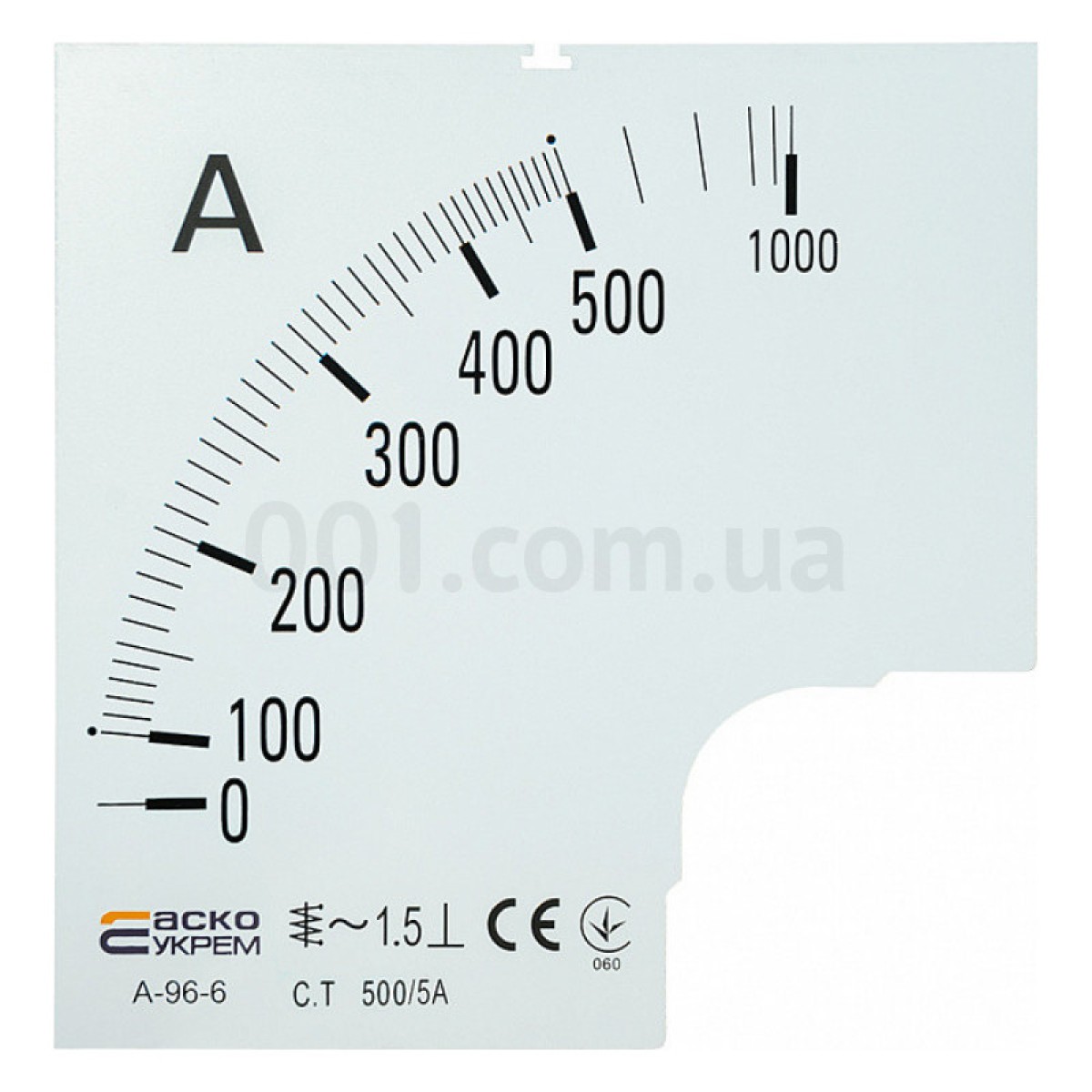 Шкала 30/5А до амперметра трансформаторного включення A-96-6 (96×96 мм), АСКО-УКРЕМ 256_256.jpg