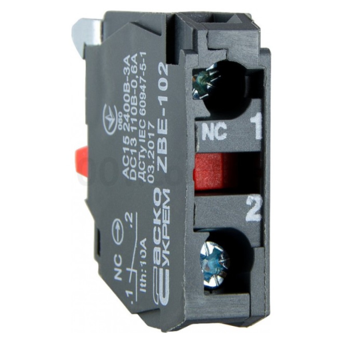 Дополнительный контакт ZBE-102 (НЗ) для кнопочных постов XAL-D, АСКО-УКРЕМ 256_256.jpg