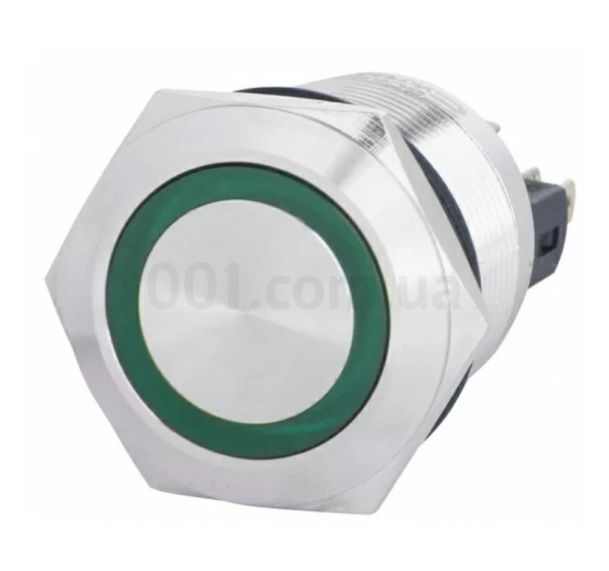 Кнопка металлическая с подсветкой (1НО+1НЗ) 220В зеленая TYJ22-271, АСКО-УКРЕМ 256_240.jpg