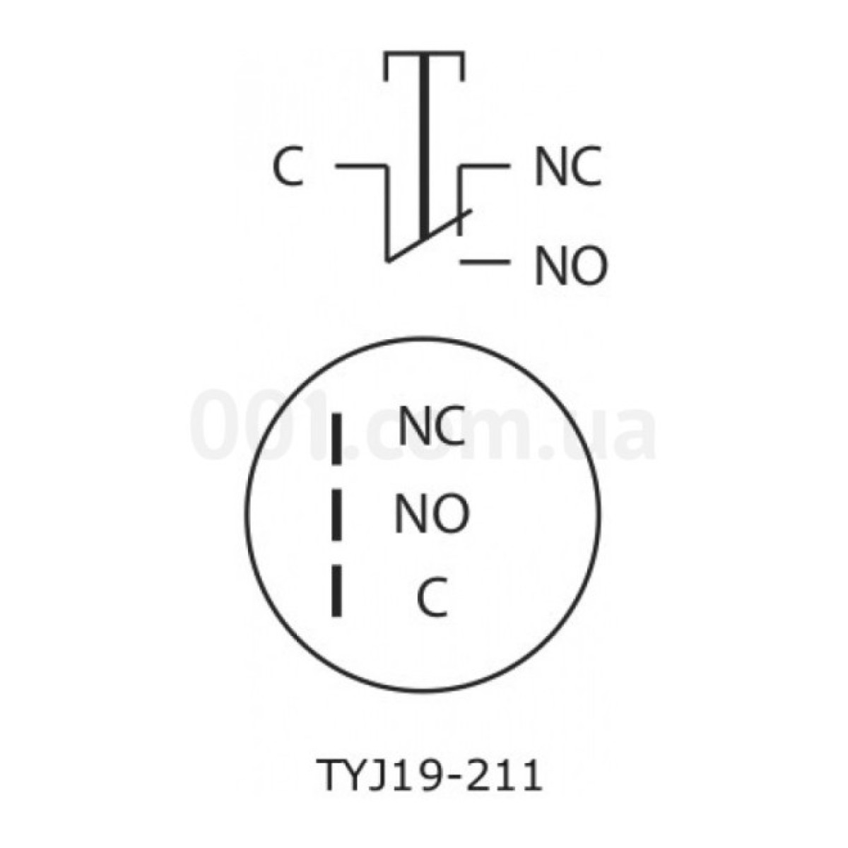 Кнопка металева (1НВ+1НЗ) TYJ19-211, АСКО-УКРЕМ 98_98.jpg - фото 3