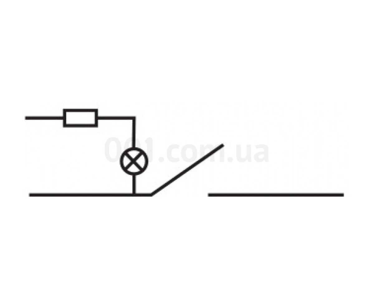 Переключатель KCD1-5-101WN GR/B черный с круглой зеленой клавишей с подсветкой IP65, АСКО-УКРЕМ 98_78.jpg - фото 2