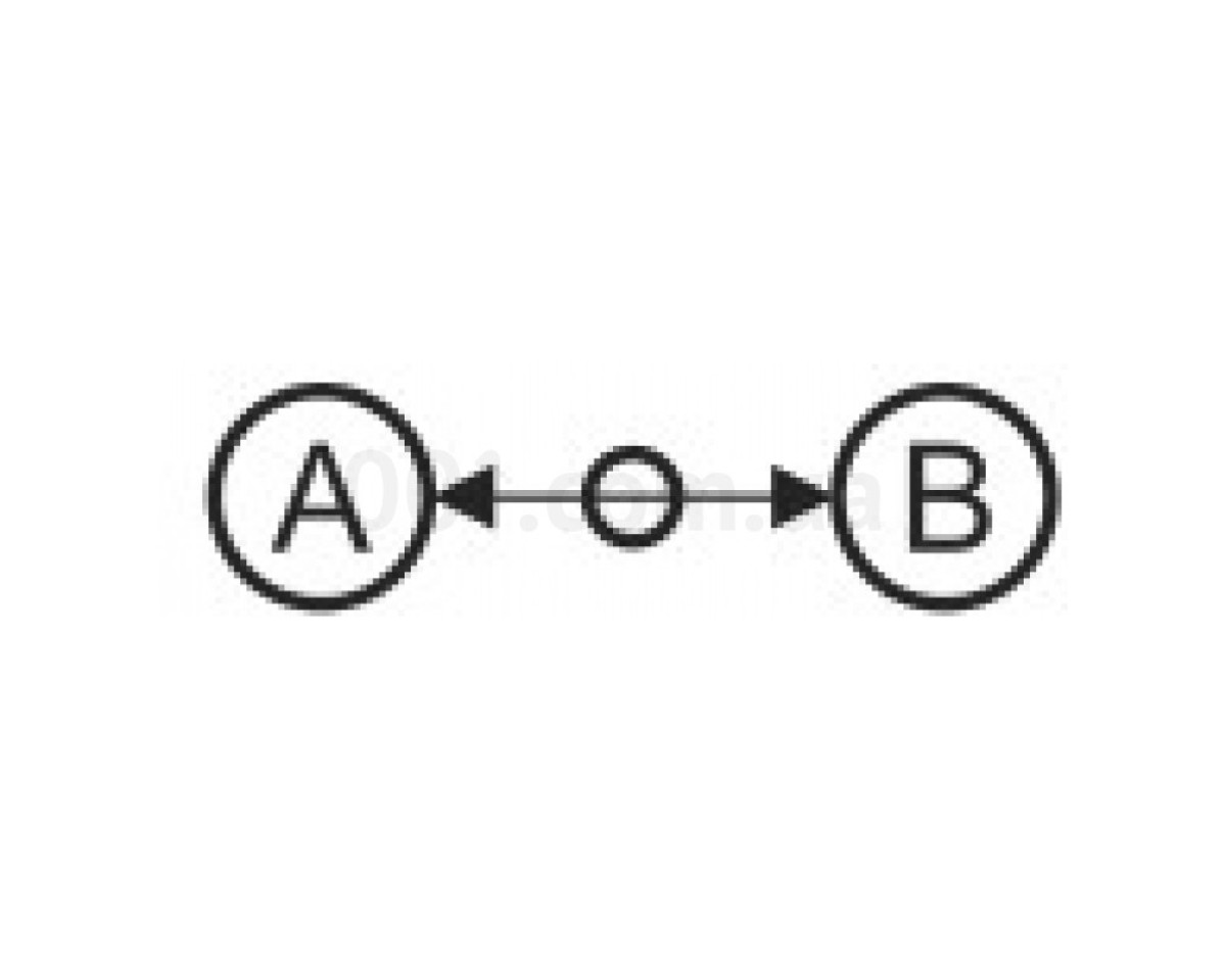 Кнопка маніпулятор на 2 напрямки з самоповерненням XB2-D2PA22 (3SXD2PA22), АСКО-УКРЕМ 98_78.jpg - фото 3