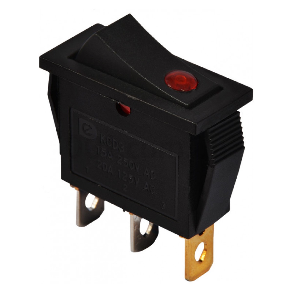 Переключатель KCD3-101EN R/B черный с красной клавишей с точечной подсветкой, АСКО-УКРЕМ 256_256.jpg