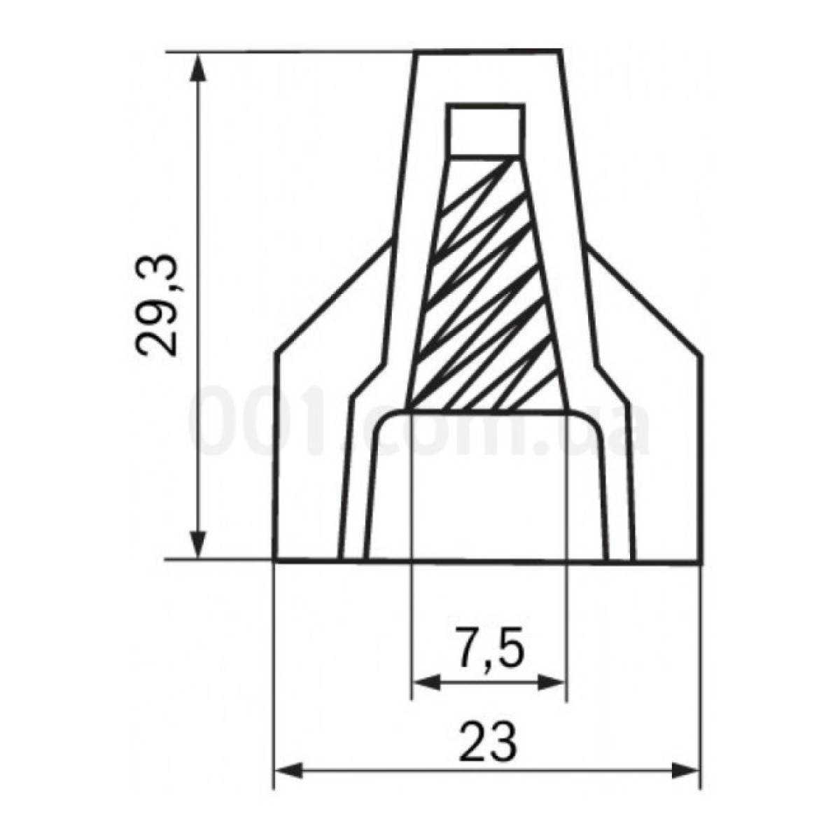 Соединительный изолирующий зажим СИЗ-2 5,0-15,0 мм² красный (упаковка 5 шт.), IEK 98_98.jpg - фото 2