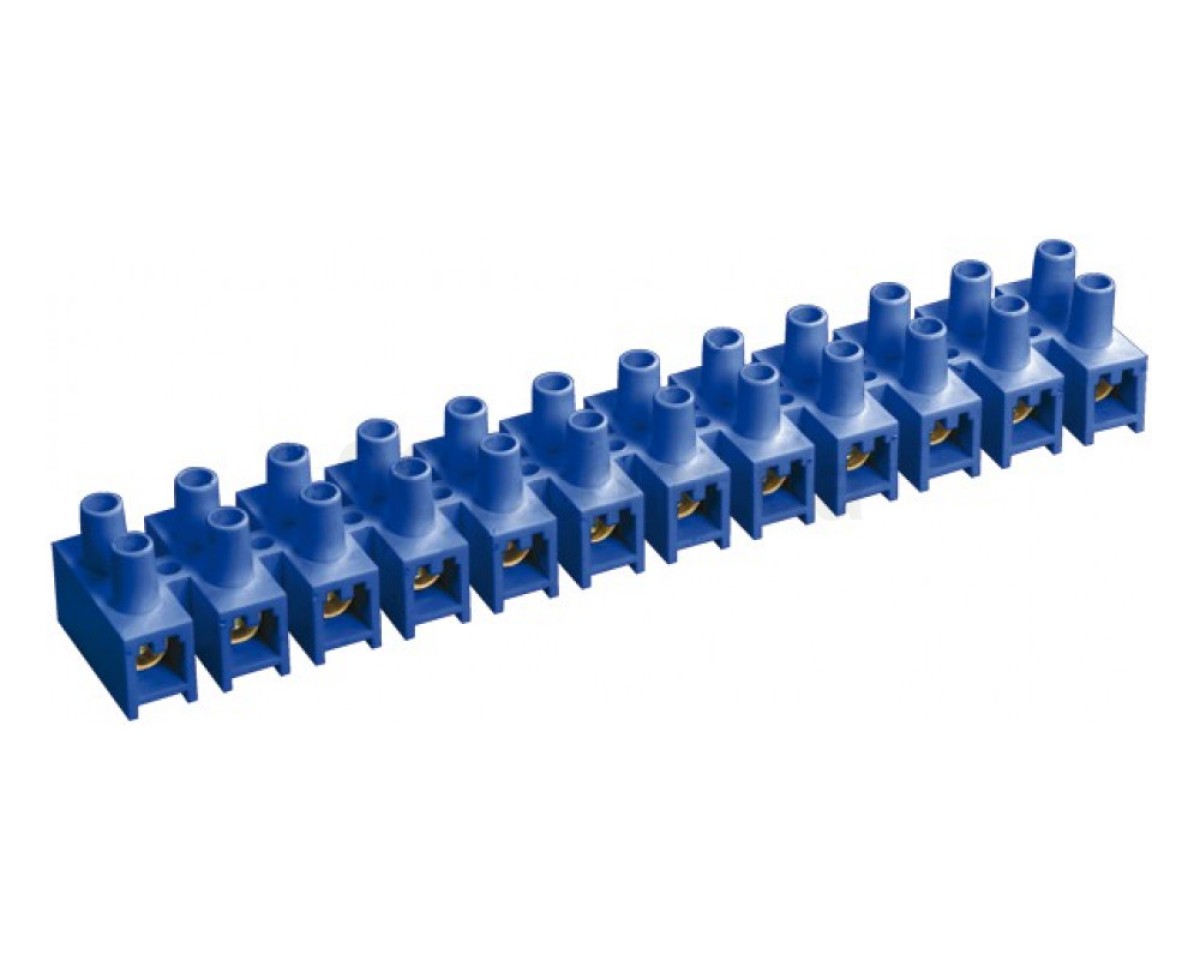 Затискач гвинтовий ЗВИ-5 1,5-4 мм² полістирол синій, IEK 256_205.jpg
