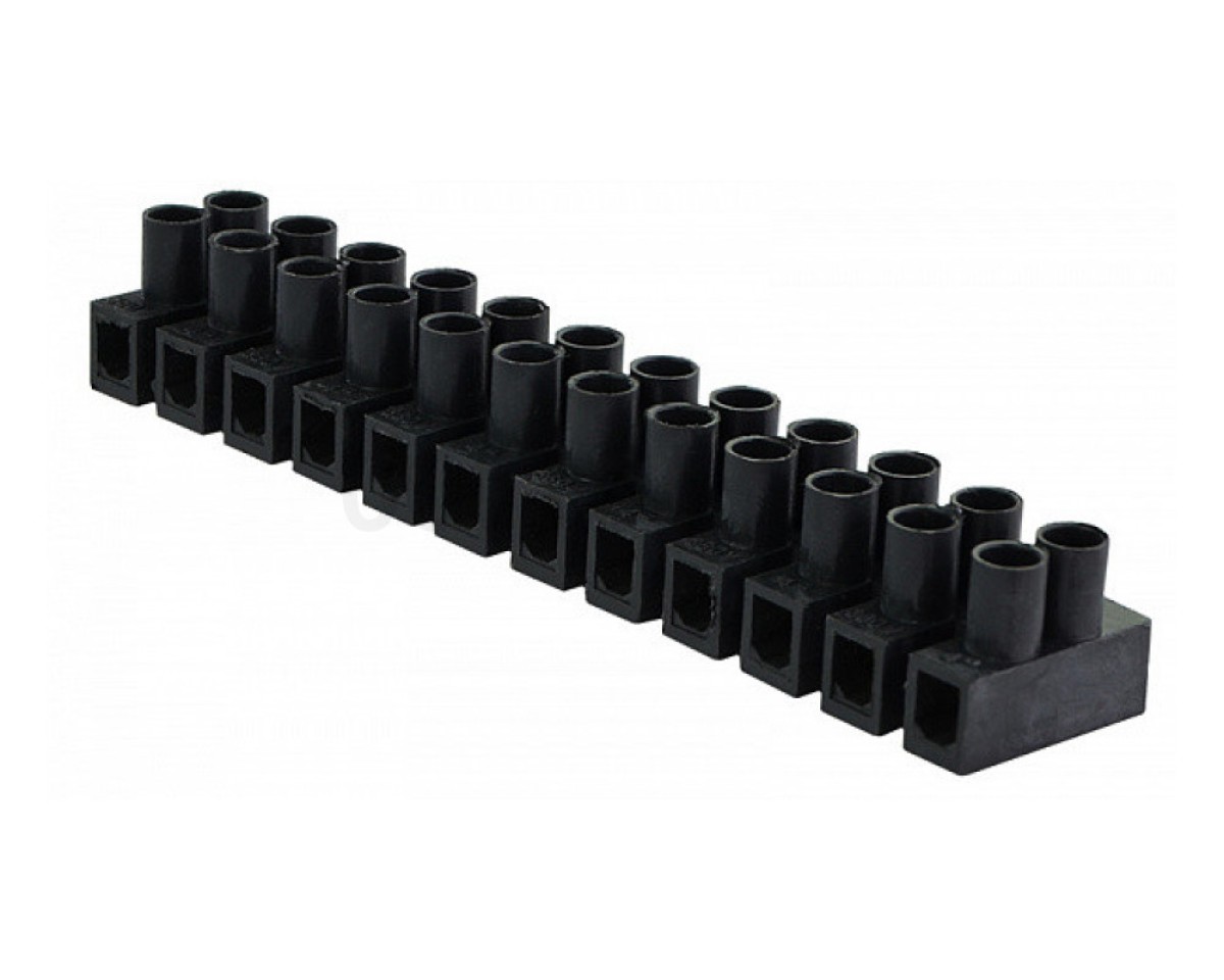 Клеммная колодка 12-парная 10 мм² / 10А серия H черная, АСКО-УКРЕМ 256_205.jpg