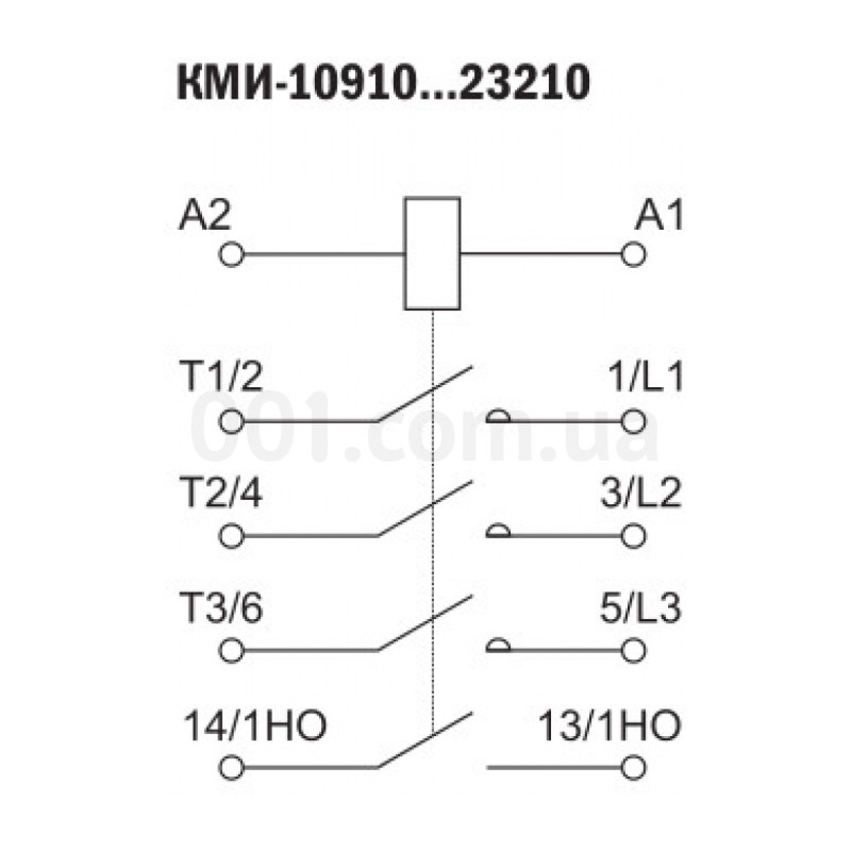 Контактор малогабаритний КМИ-10910 9 А 230 В/AC3 1НВ, IEK 98_98.jpg - фото 3