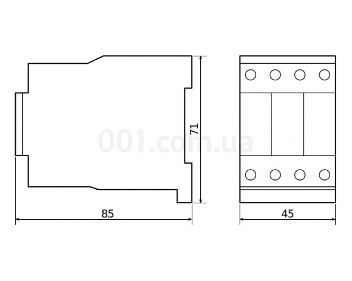 Контактор ПМ 1-09-01 (LC1-D0901) 9А 220В/AC 1НЗ, АСКО-УКРЕМ 98_78.jpg - фото 4