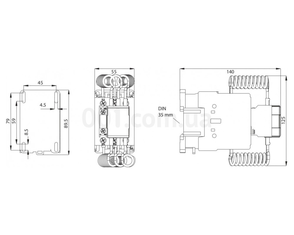 Контактор конденсаторный CEM 32CN.10 25кВАр 400V, ETI 98_78.jpg - фото 3