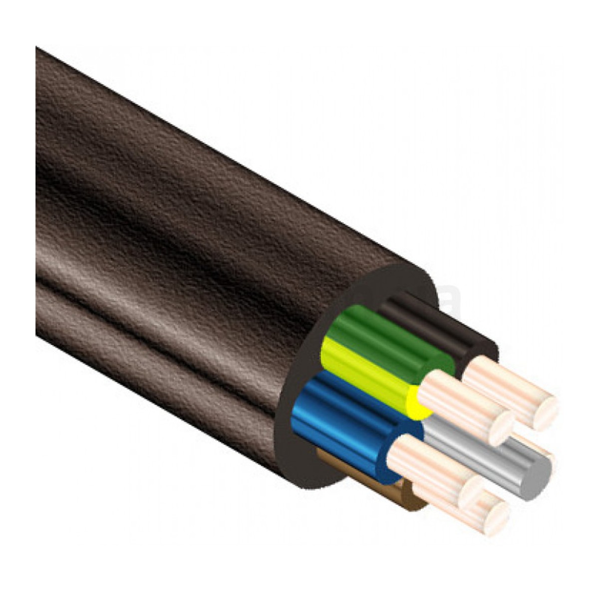Кабель силовой ВВГнгд 5×4 мм² с медными жилами (ГОСТ), ЗЗЦМ 256_253.jpg