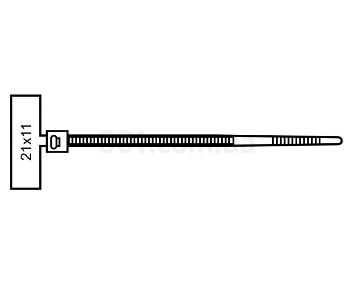 Хомут маркировочный CHS-110MKT (упаковка 100 шт.), АСКО-УКРЕМ 98_78.jpg - фото 2