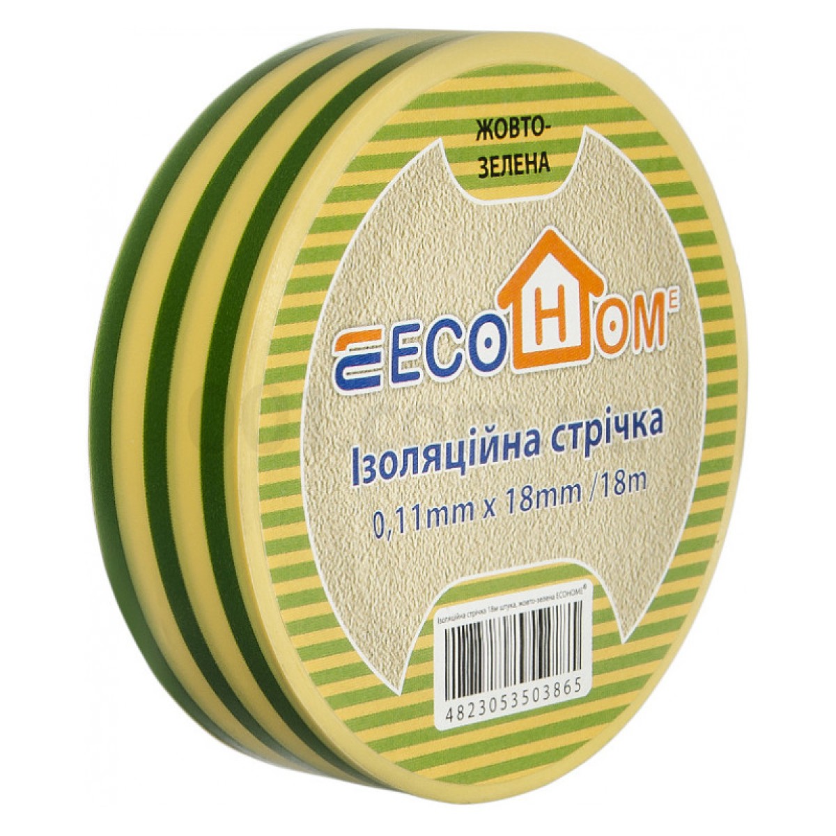 Ізострічка ECO 0,11×18 мм жовто-зелена 18 метрів, АСКО-УКРЕМ 256_256.jpg
