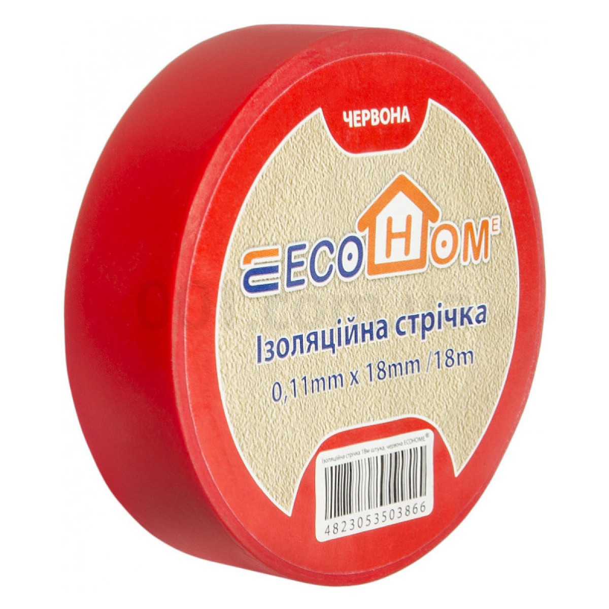 Изолента ECO 0,11×18 мм красная 18 метров, АСКО-УКРЕМ 256_256.jpg