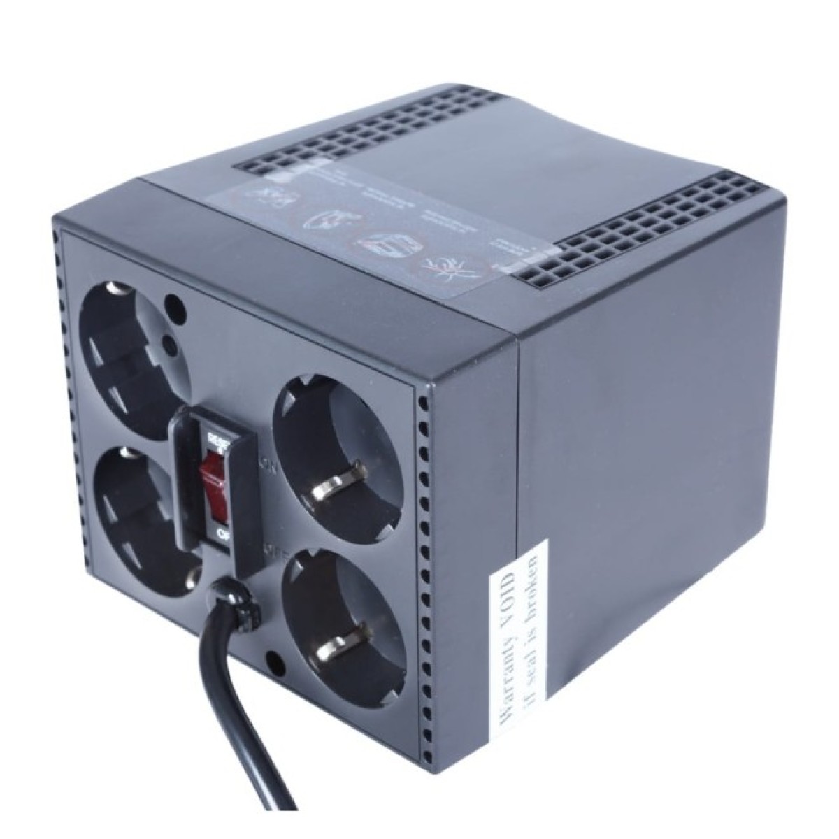 Стабілізатор напруги Powercom TCA-1200 Black 98_98.jpg - фото 3