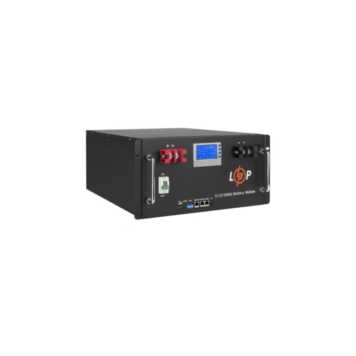 Акумулятор LP LiFePO4 48V (51,2V) - 100 Ah (5120Wh) (Smart BMS 100A) с LCD RM 98_98.jpg - фото 2