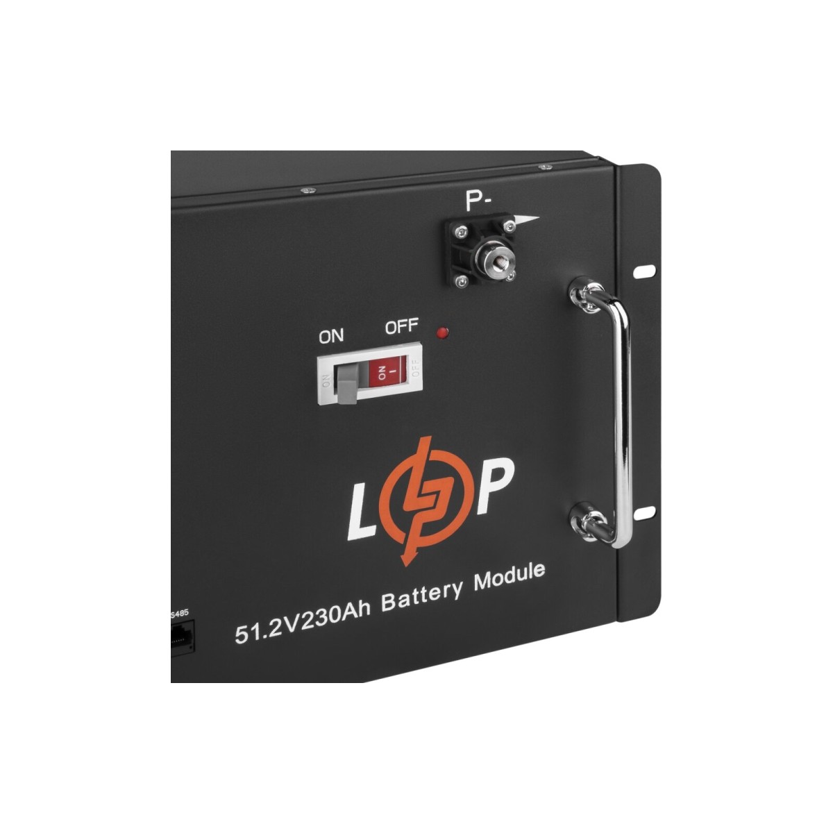 Акумулятор LP LiFePO4 48V (51,2V) - 230 Ah (11776Wh) (Smart BMS 200A) з LCD RM 98_98.jpg - фото 4
