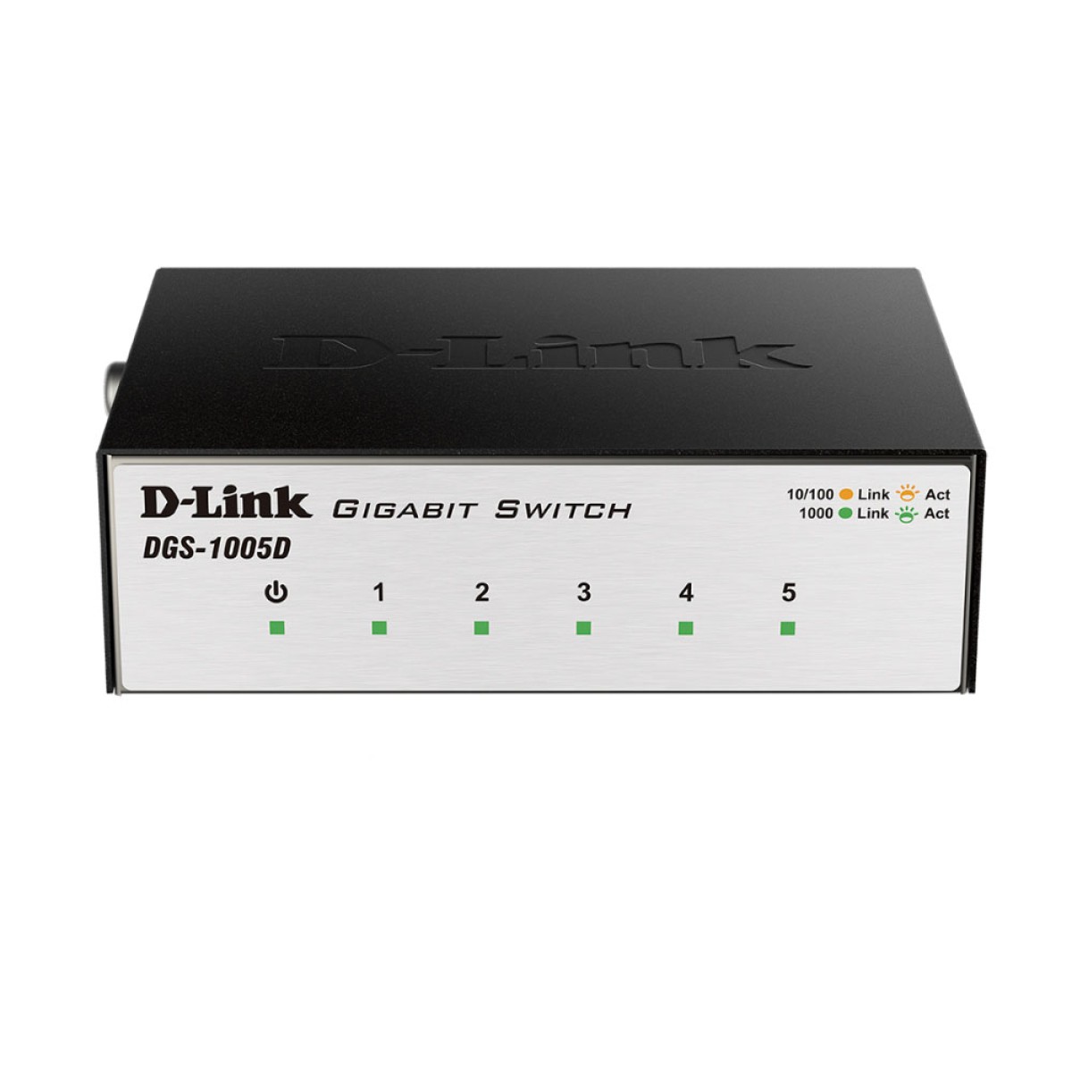 Комутатор D-Link DGS-1005D 5xGE, Desktop метал, Некерований 98_98.jpg - фото 2