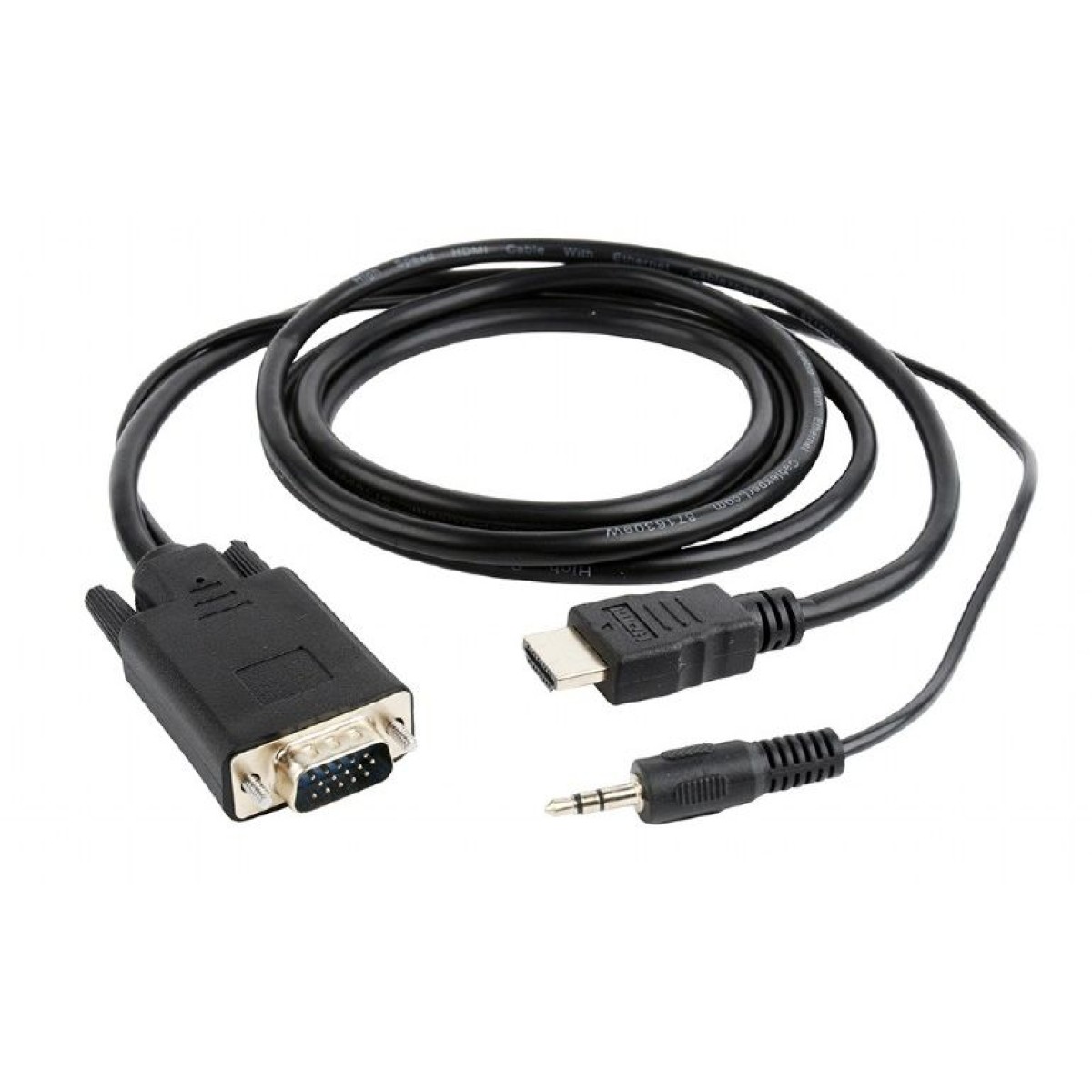 Адаптер Cablexpert HDMI to VGA and audio 3 м (A-HDMI-VGA-03-10) 98_98.jpg - фото 2
