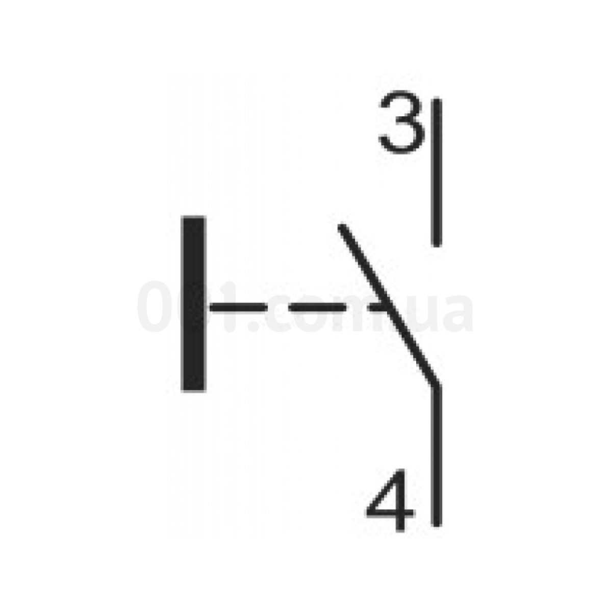 Кнопка без фиксации (1НО) белая XB2-BA11, АСКО-УКРЕМ 98_98.jpg - фото 4