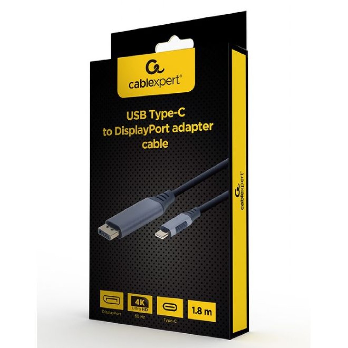 Відеоадаптер USB Type-C - DisplayPort CableExpert (CC-USB3C-DPF-01-6) 98_98.jpg - фото 3