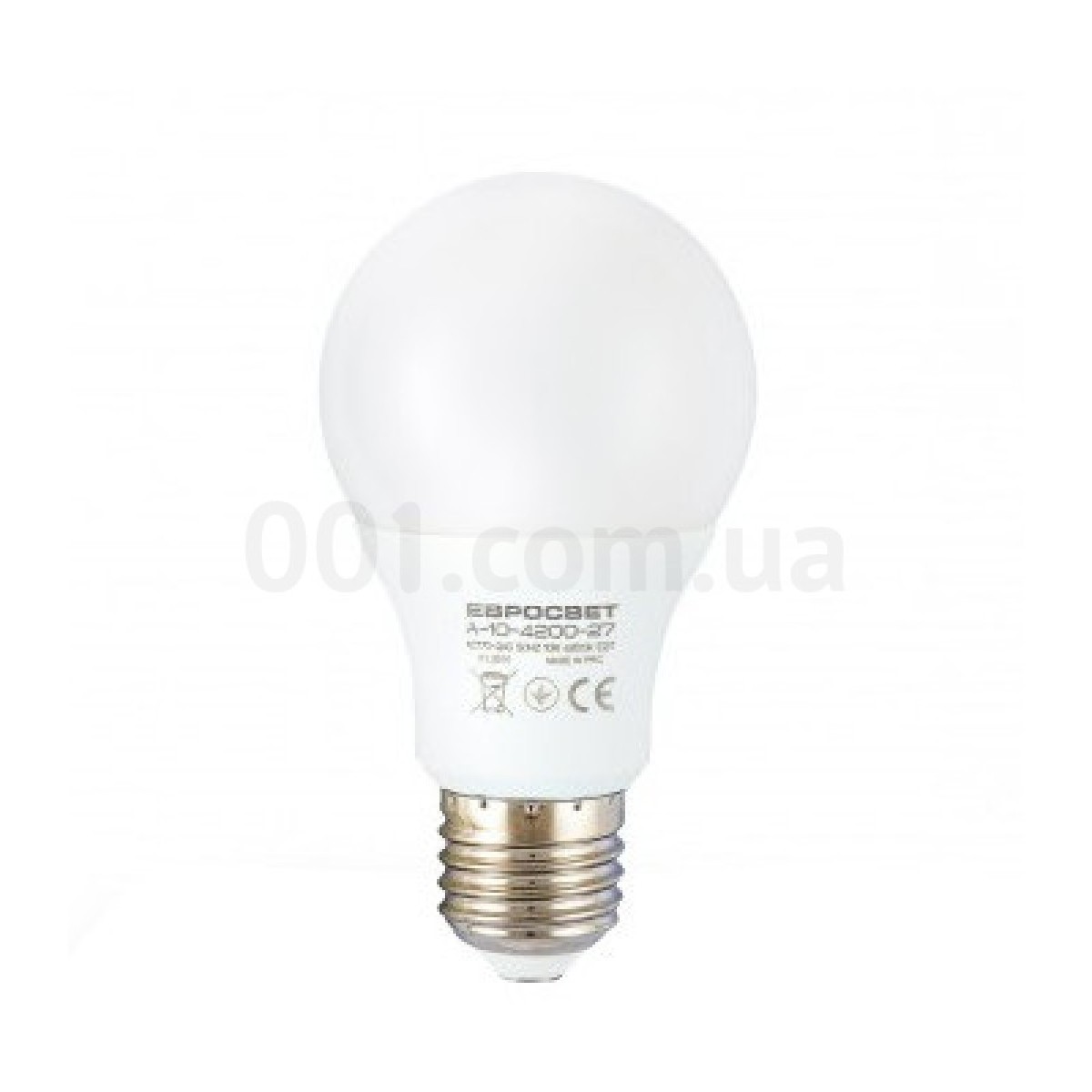 Светодиодная (LED) лампа A-10-4200-27, 10 Вт 4200K E27, Евросвет 256_256.jpg