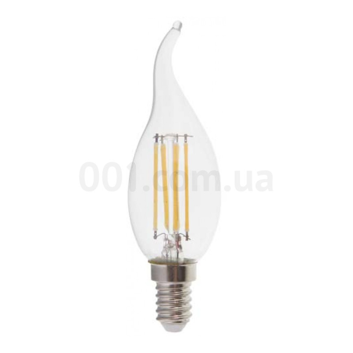 Світлодіодна лампа LB-59 CF37 (свічка на вітрі) філамент 4Вт 2700K E14, Feron 256_256.jpg