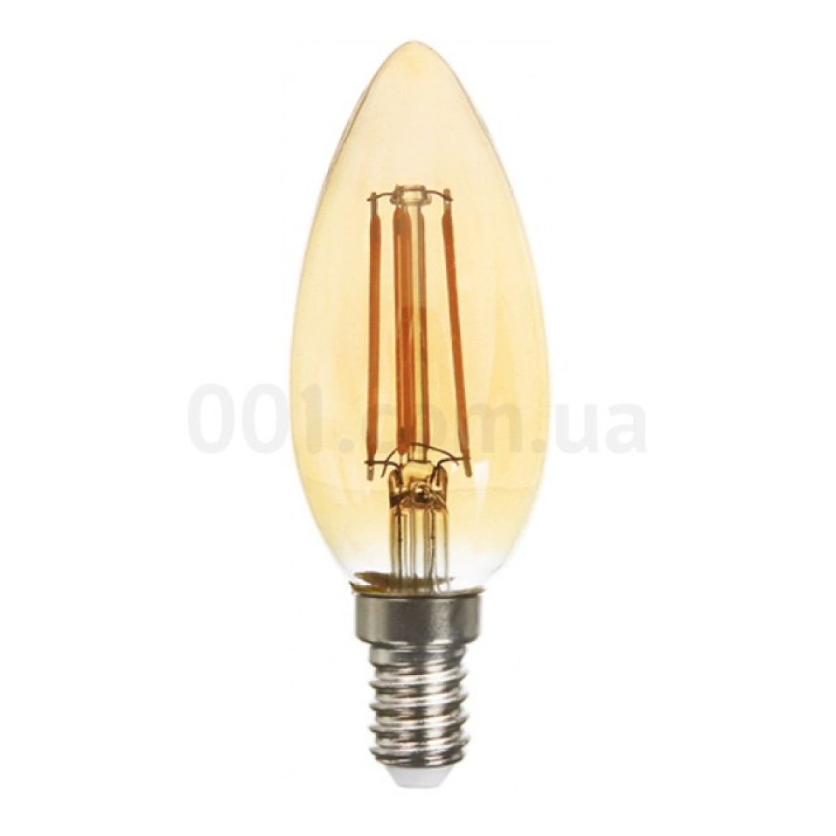 Світлодіодна лампа LB-158 C37 (свічка) філамент золото 6Вт 2200K E14, Feron 256_256.jpg