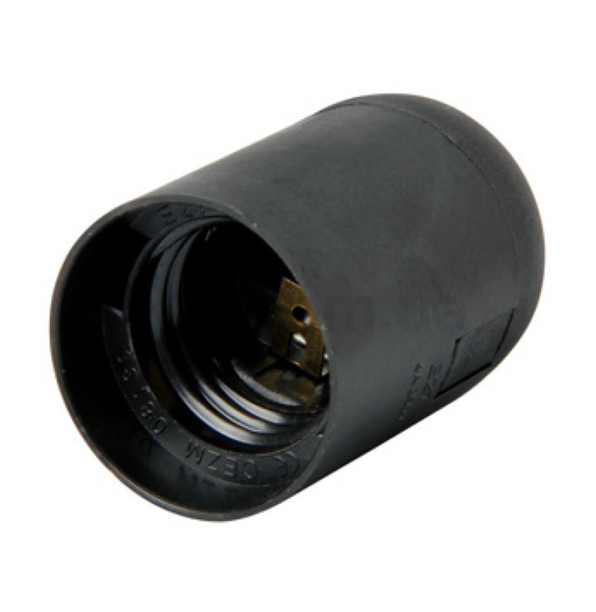 Патрон пластиковый E27 черный e.lamp socket.E27.pl.black, E.NEXT 256_263.jpg