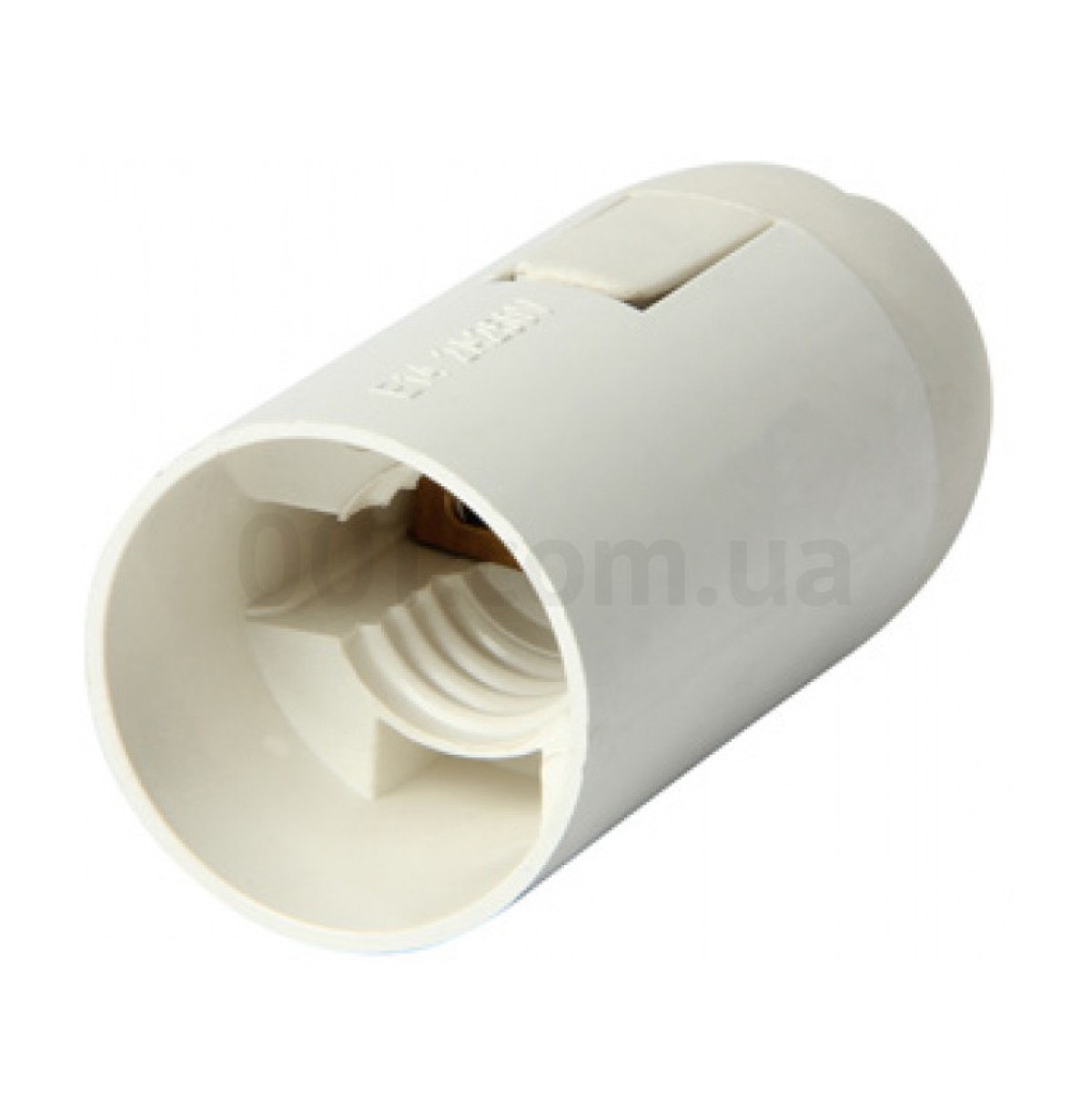 Патрон пластиковый E14 белый e.lamp socket.E14.pl.white, E.NEXT 256_262.jpg