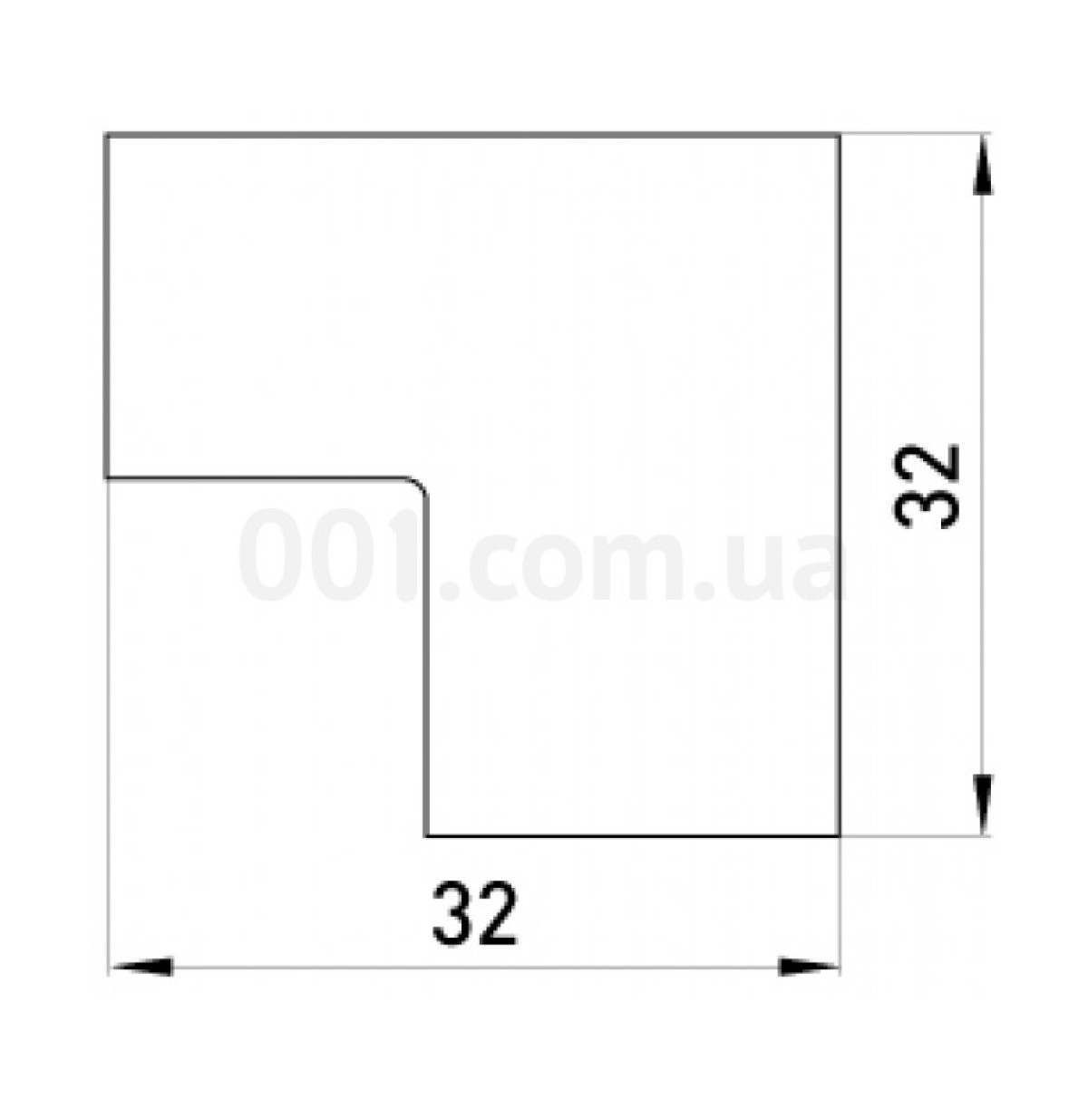 Внутрішній кут e.trunking.blend.in.stand.20.10 для кабельного коробу 20×10 мм, E.NEXT 98_100.jpg - фото 2