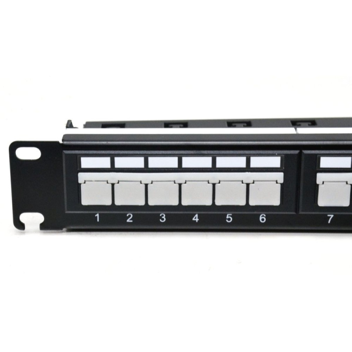 Патч-панель 19" 24xRJ-45 UTP, кат. 6А, із заднім організатором з пластиковими фіксаторами, LW 98_98.jpg - фото 6