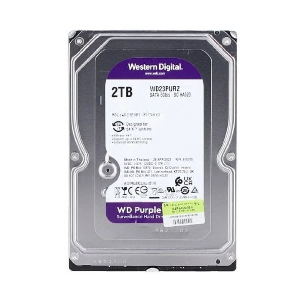 Жесткий диск WD Purple 2 TB (WD23PURZ) 256_256.jpg