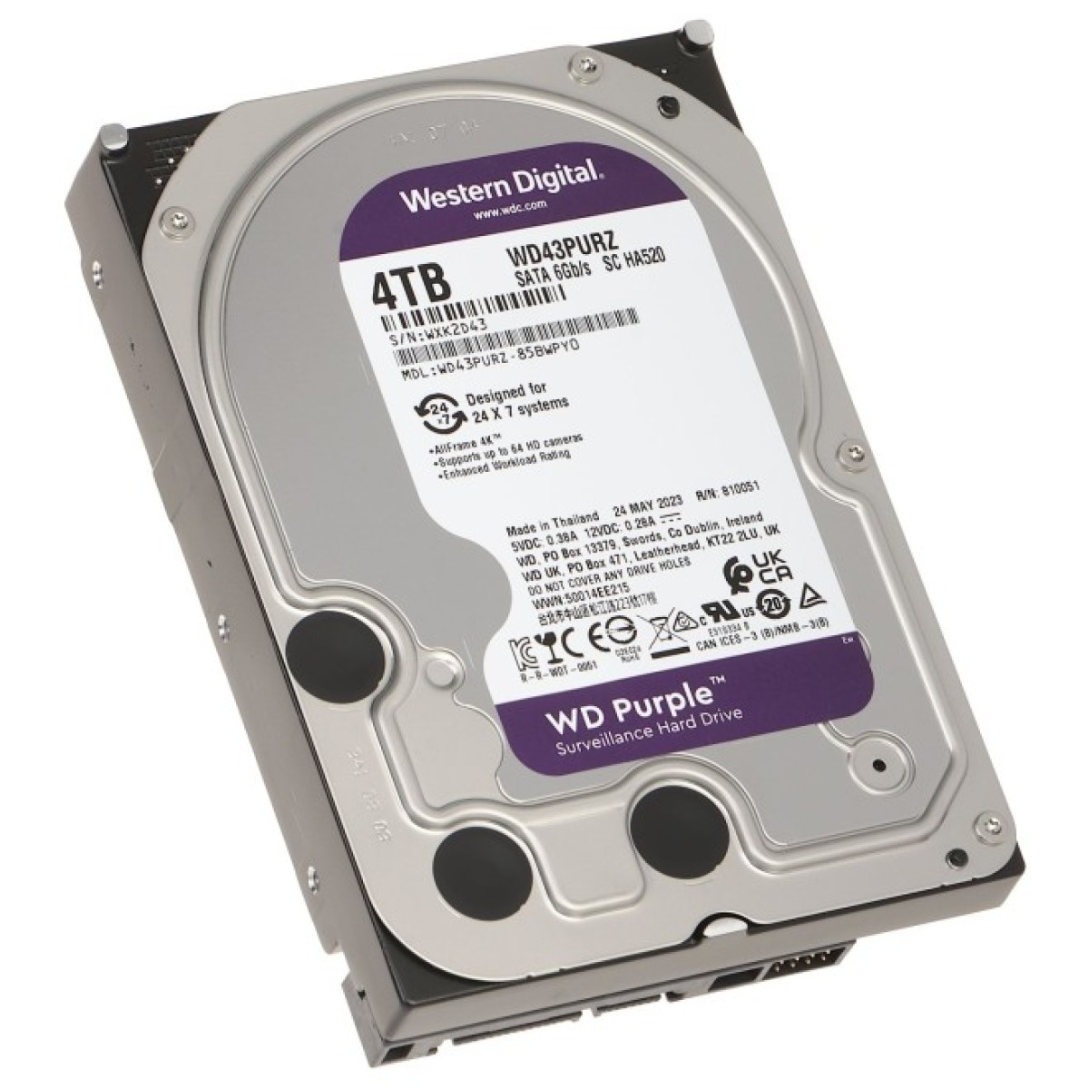 Жесткий диск WD Purple 4 TB (WD43PURZ) 256_256.jpg