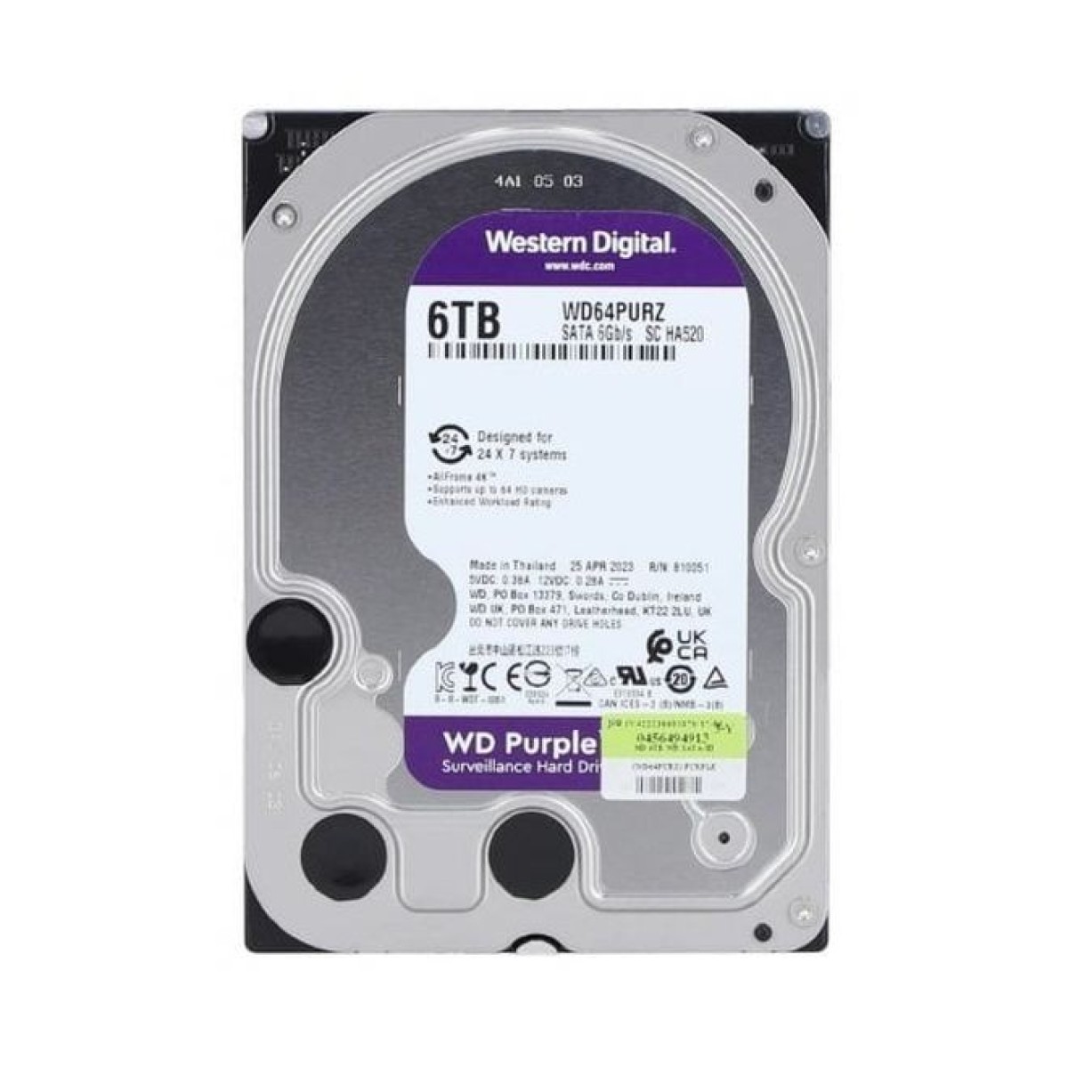 Жесткий диск WD Purple 6 TB (WD64PURZ) 256_256.jpg