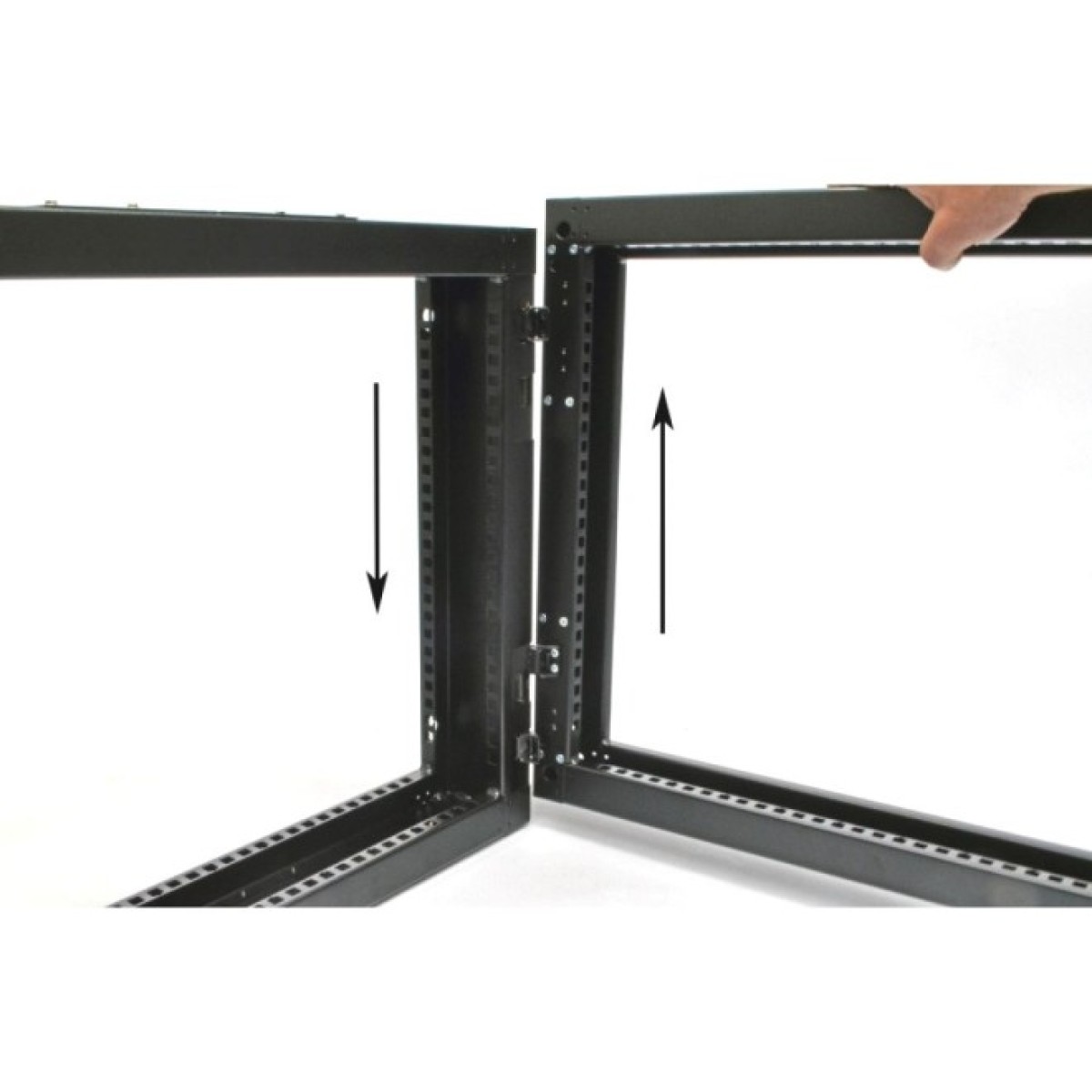 Поворотная рама для шкафа MGSWA 9U, черная 98_98.jpg - фото 5