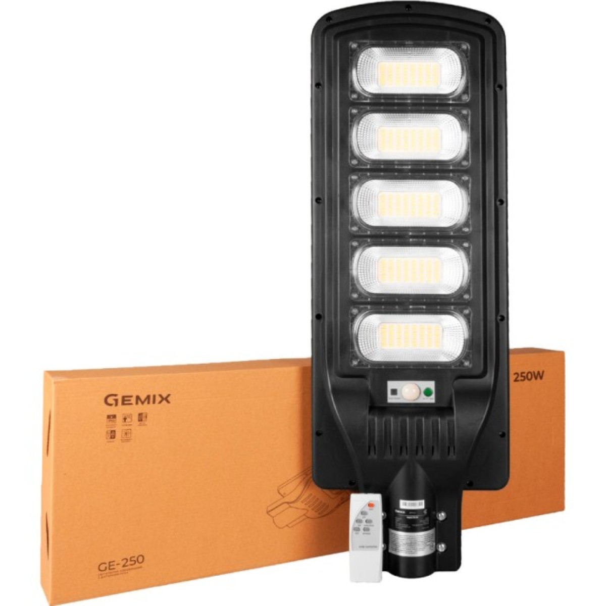 Прожектор LED на сонячній батареї 250W 6000К IP65 Gemix (SGEGMX250WSTD) 98_98.jpg - фото 7