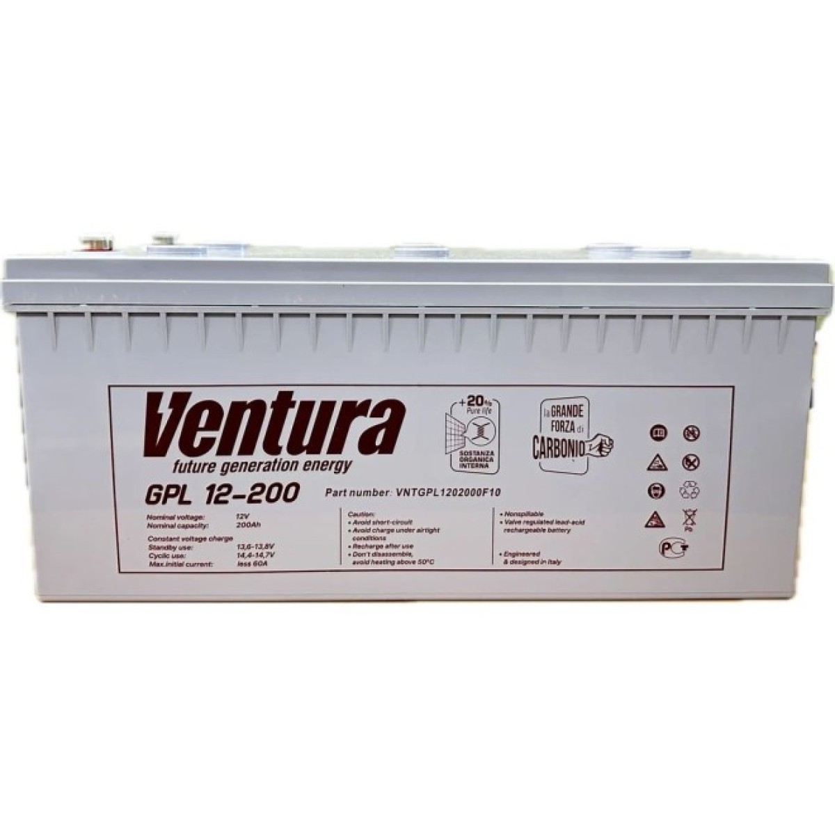 Аккумулятор Ventura GPL 12-200 98_98.jpg - фото 1