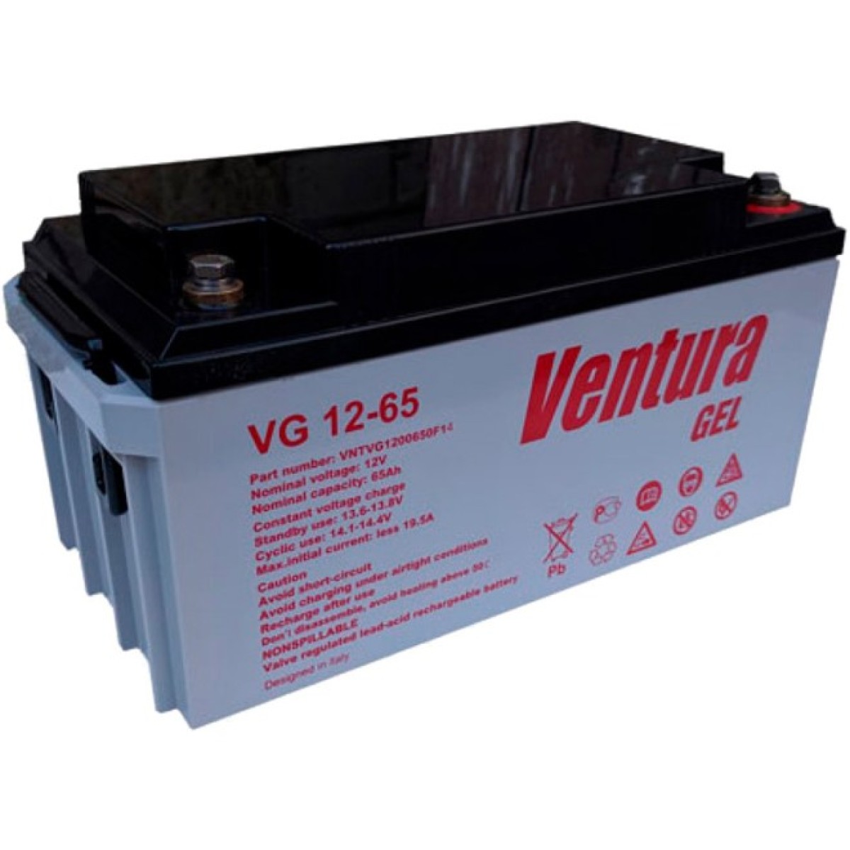 Аккумуляторная батарея Ventura VG 12-65 Gel 256_256.jpg