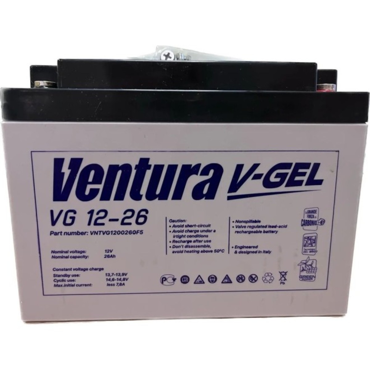 Аккумуляторная батарея Ventura VG 12-26 Gel 256_256.jpg
