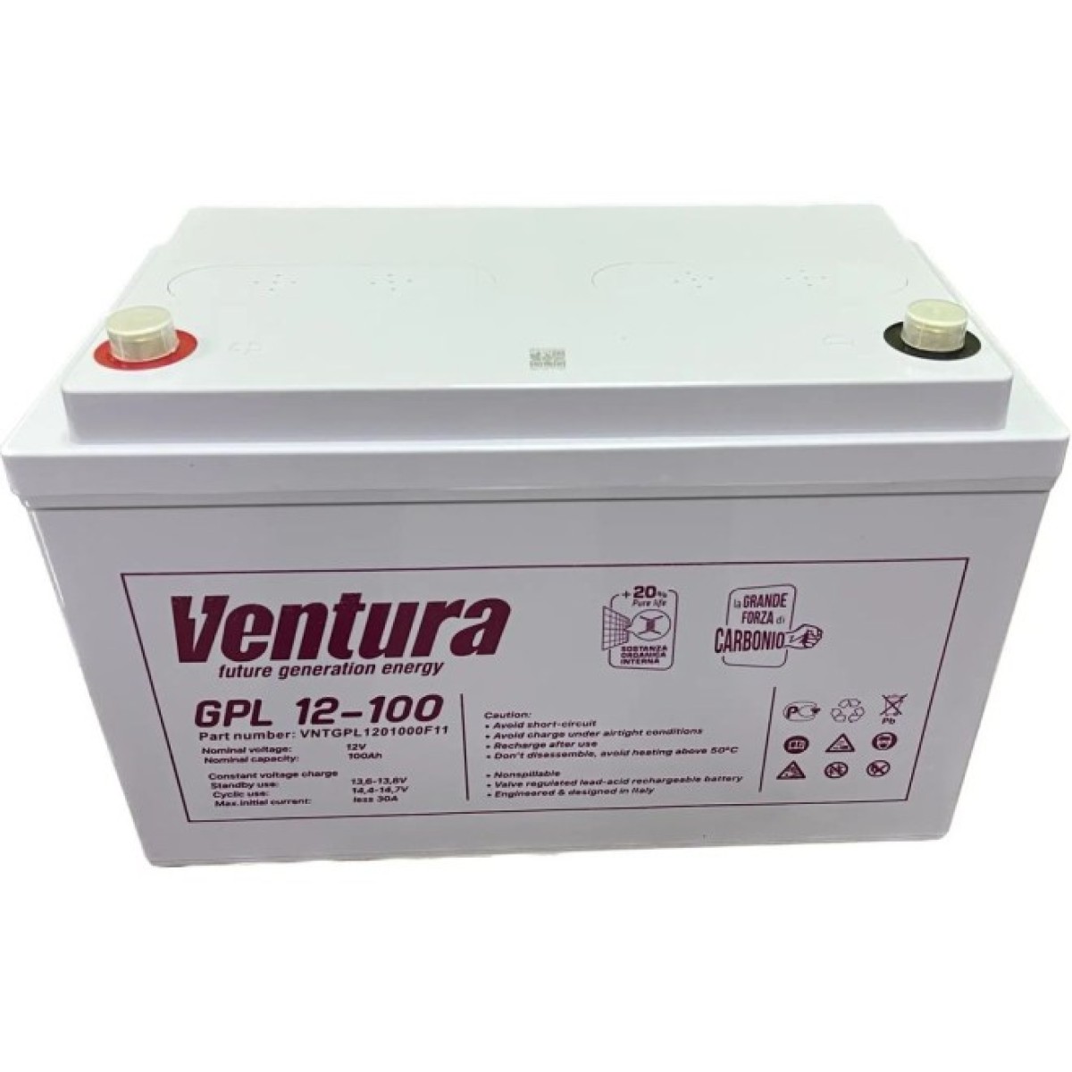 Акумуляторна батарея Ventura GPL 12-100 98_98.jpg - фото 3