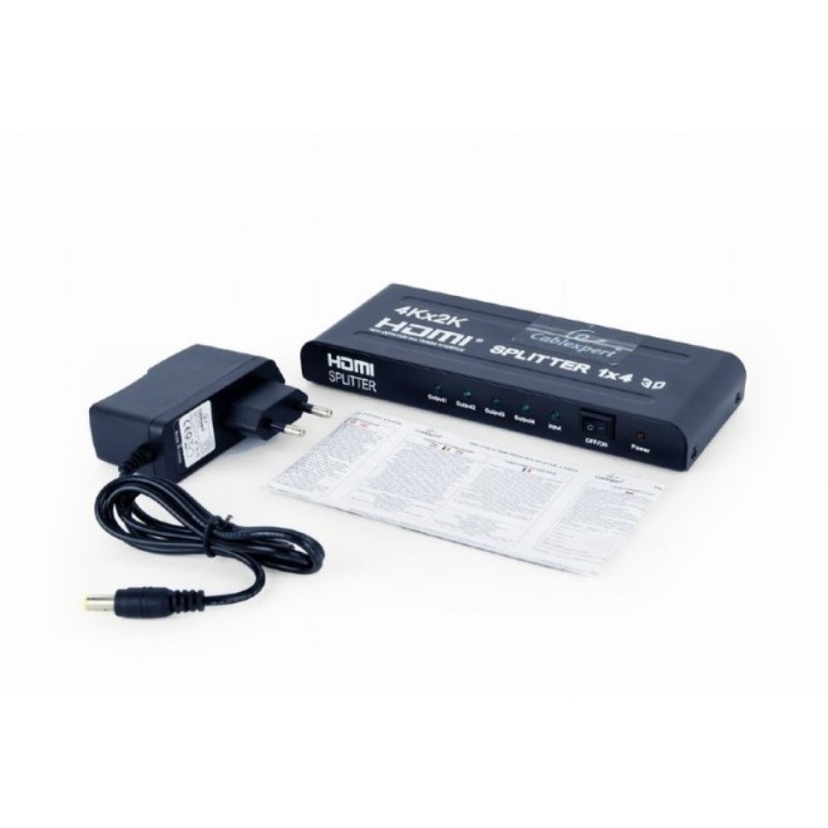 Розгалужувач HDMI на 4 порта Cablexpert DSP-4PH4-02 98_98.jpg - фото 3