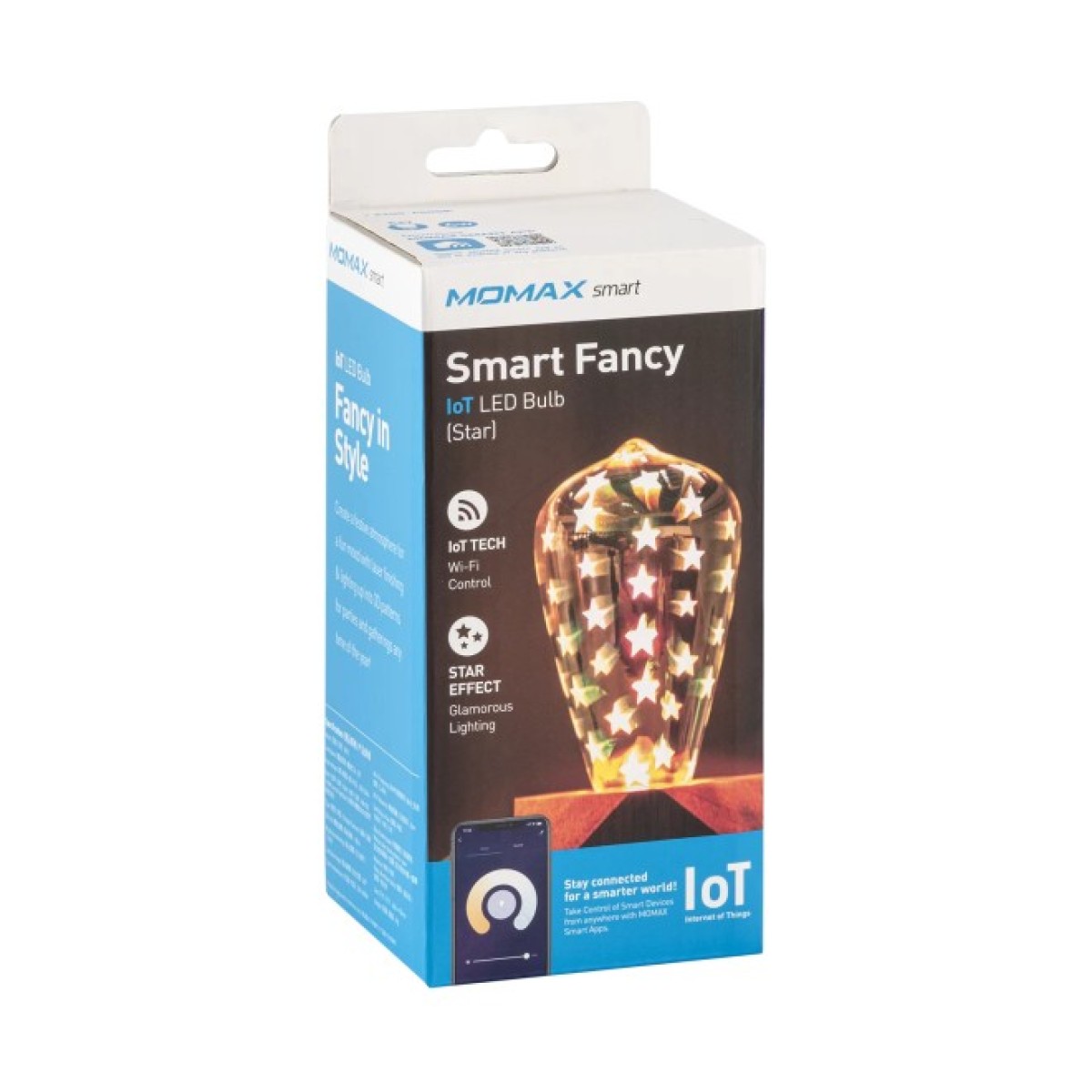Умная лампочка Momax SMART Fancy IoT LED Bulb - Star (IB7S) 98_98.jpg - фото 3