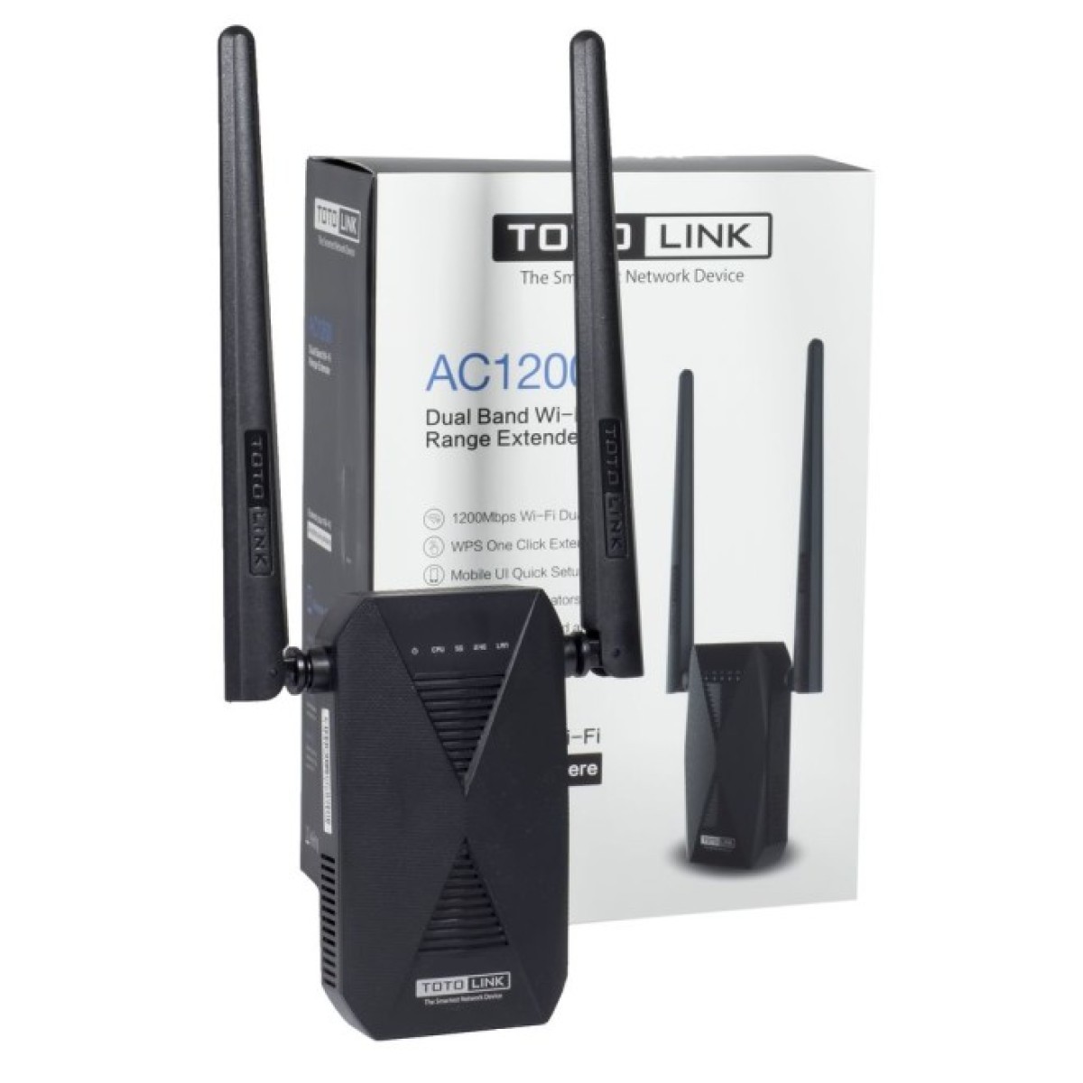 Бездротовий дводіапазонний ретранслятор Wi-Fi Totolink EX1200T 98_98.jpg - фото 8