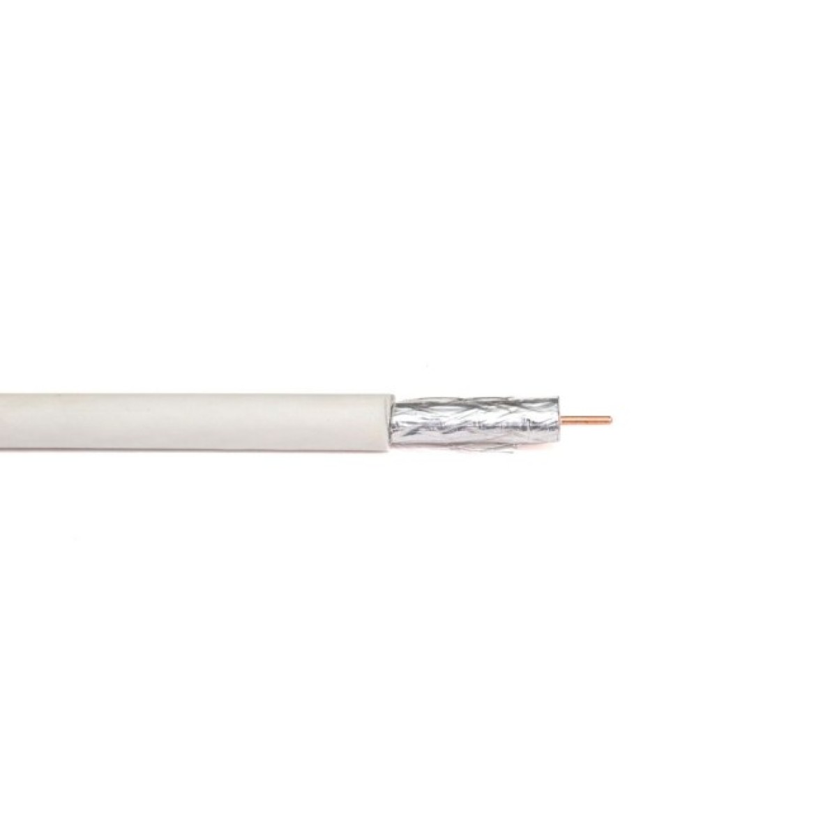 Коаксиальный кабель RG6U 48W CCS 1,02 мм (белый) 75 Ом 100 м (6шт/ящ) BiCoil NOVAK 98_98.jpg - фото 2