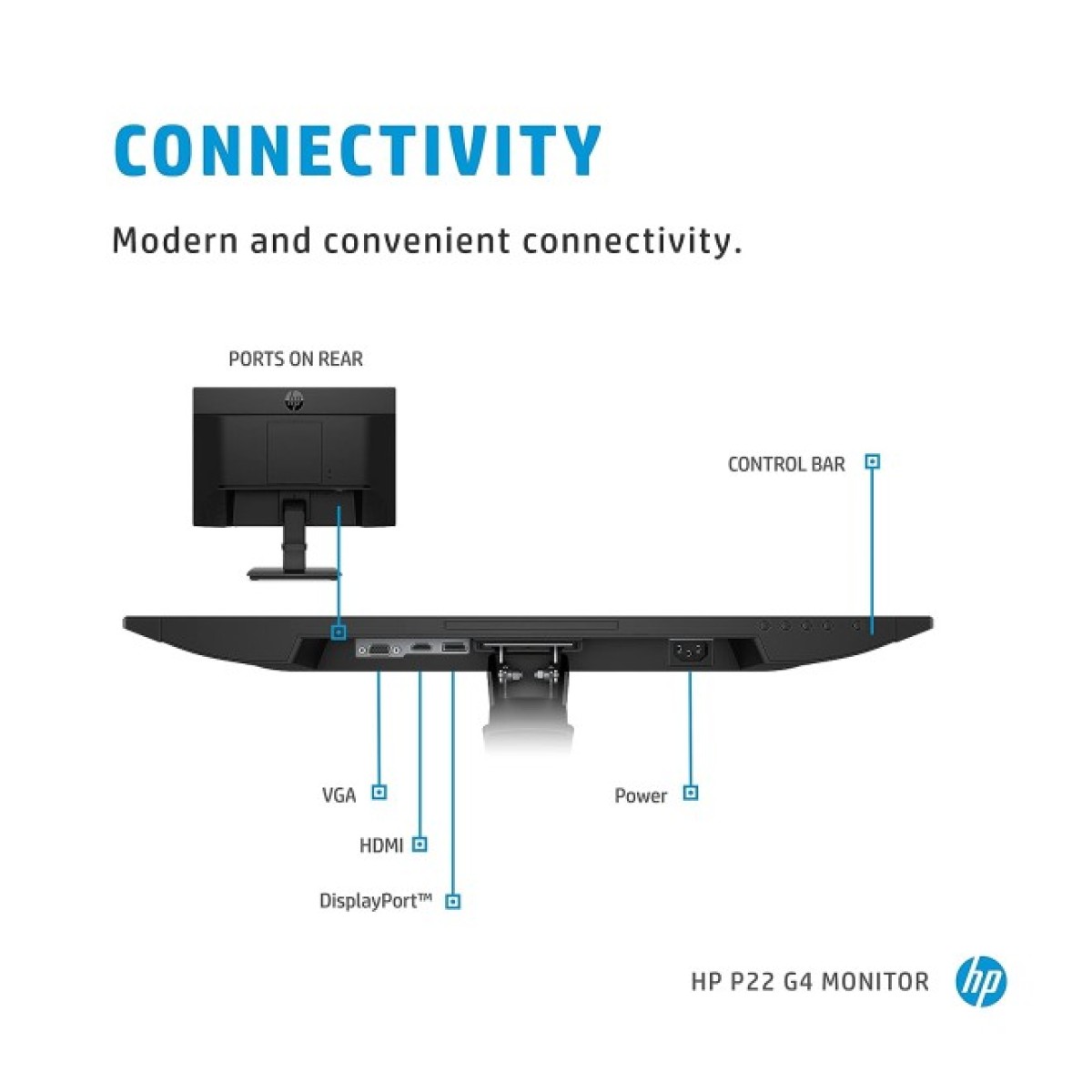 Монітор HP P22 G4 (1A7E4AA) 98_98.jpg - фото 10