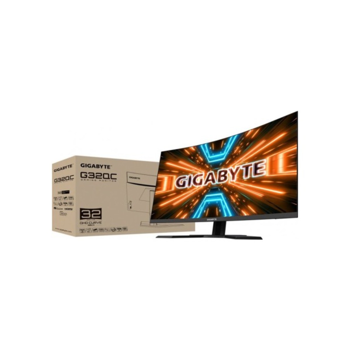 Монітор GIGABYTE G32QC A Gaming Monitor 98_98.jpg - фото 3