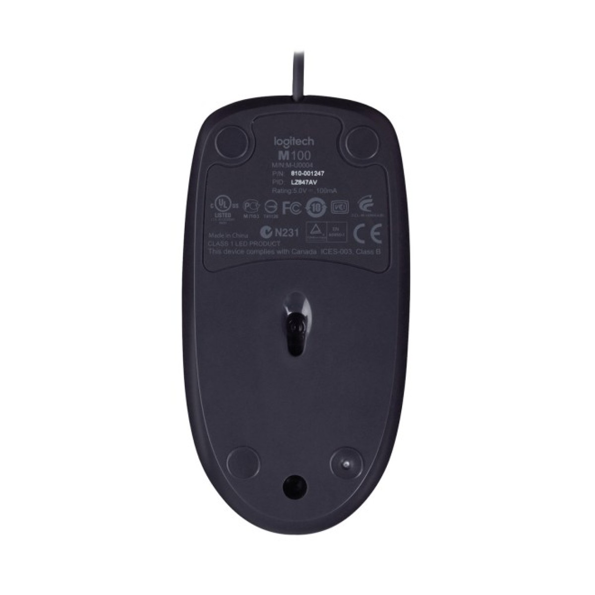 Мишка Logitech B100 (910-003357) 98_98.jpg - фото 2