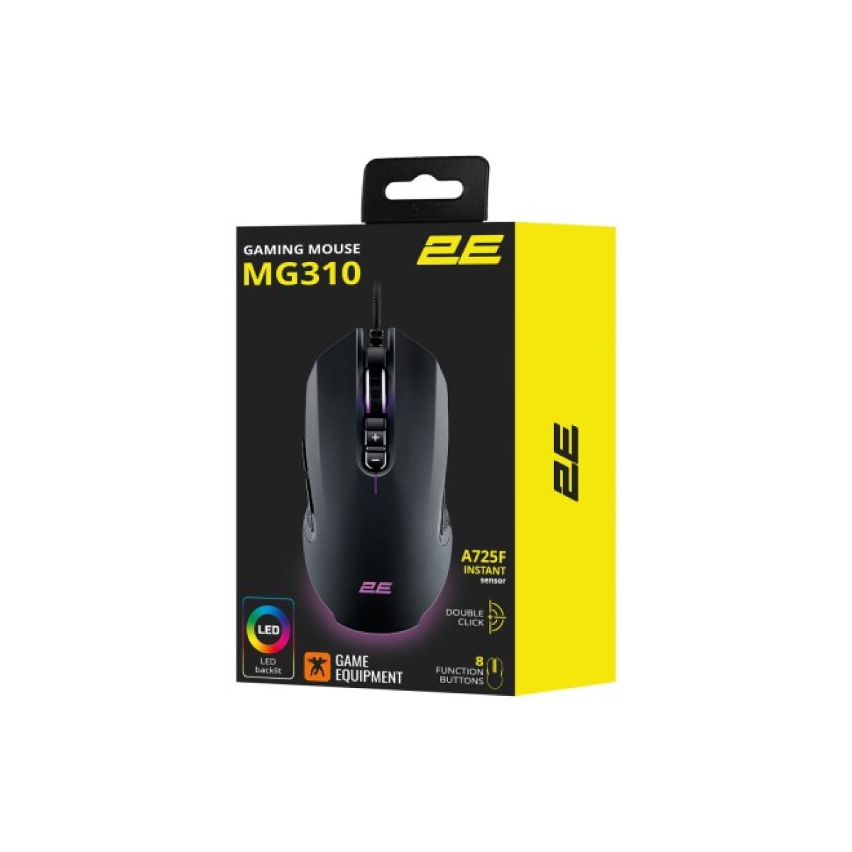 Мишка 2E MG310 LED USB Black (2E-MG310UB) 98_98.jpg - фото 8