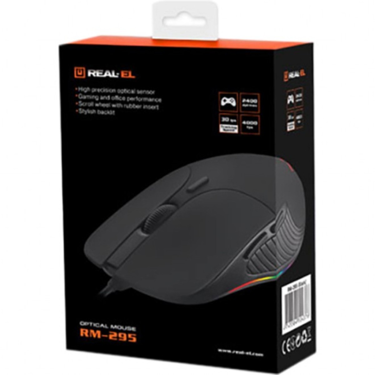 Мышка REAL-EL RM-295 USB Black 98_98.jpg - фото 7