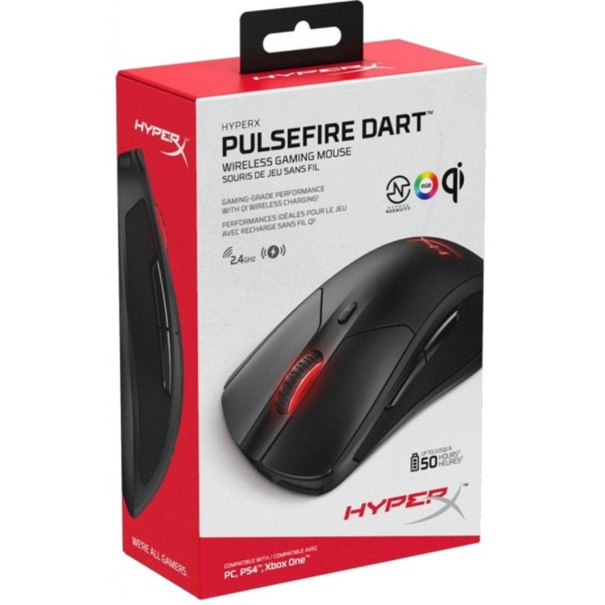 Мышка HyperX Pulsefire Dart Wireless Gaming Black (4P5Q4AA) 98_98.jpg - фото 5